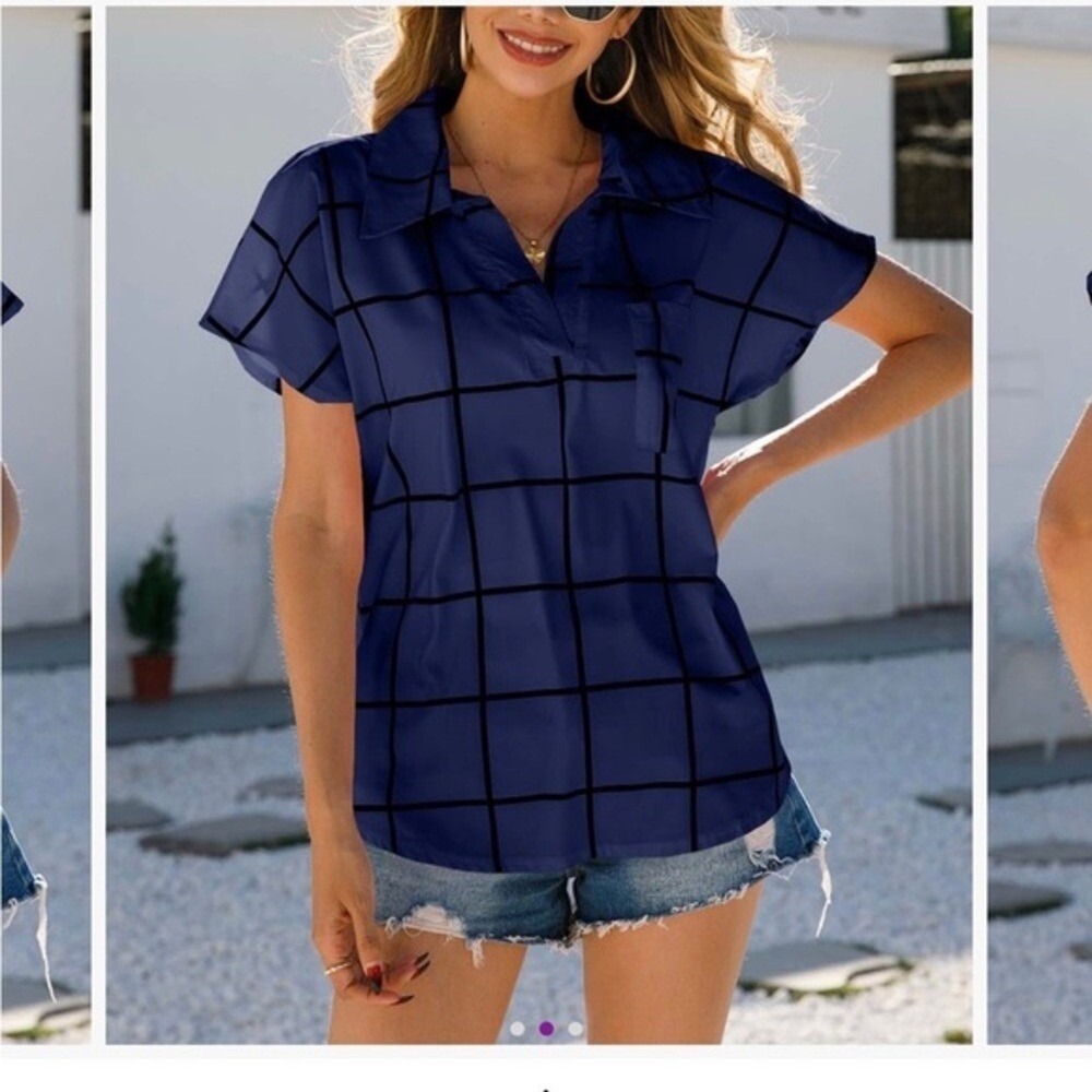 Beautiful New Collared tunic.